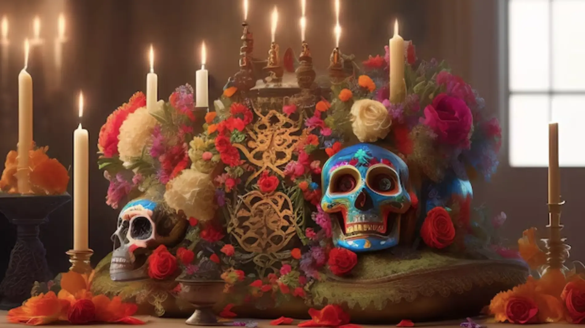 Altar de muertos-Festejo